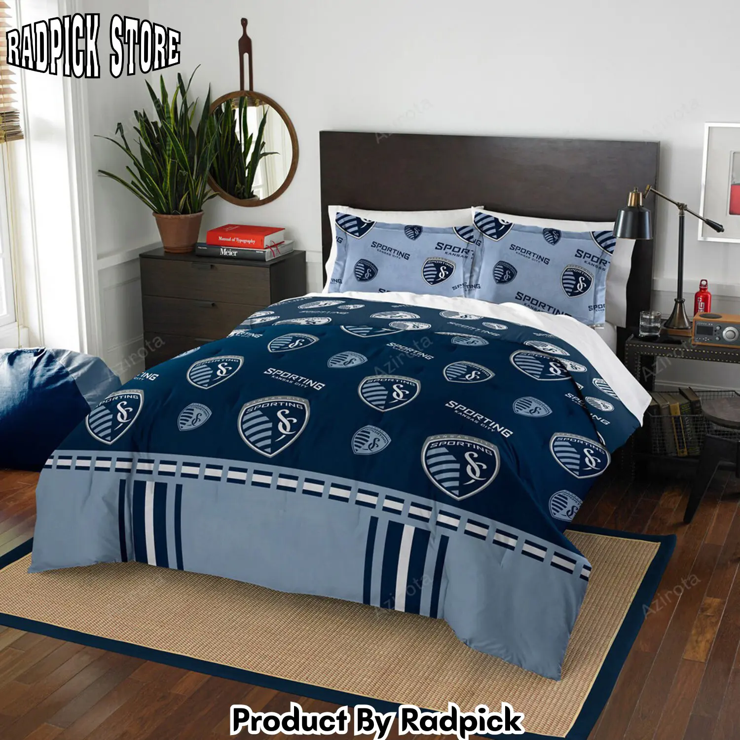 Radpick sporting kansas city bedding set rp3272060